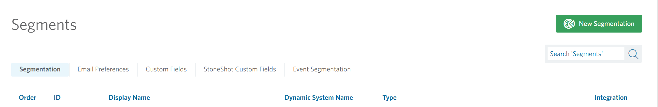 Image showing New Segmentation option