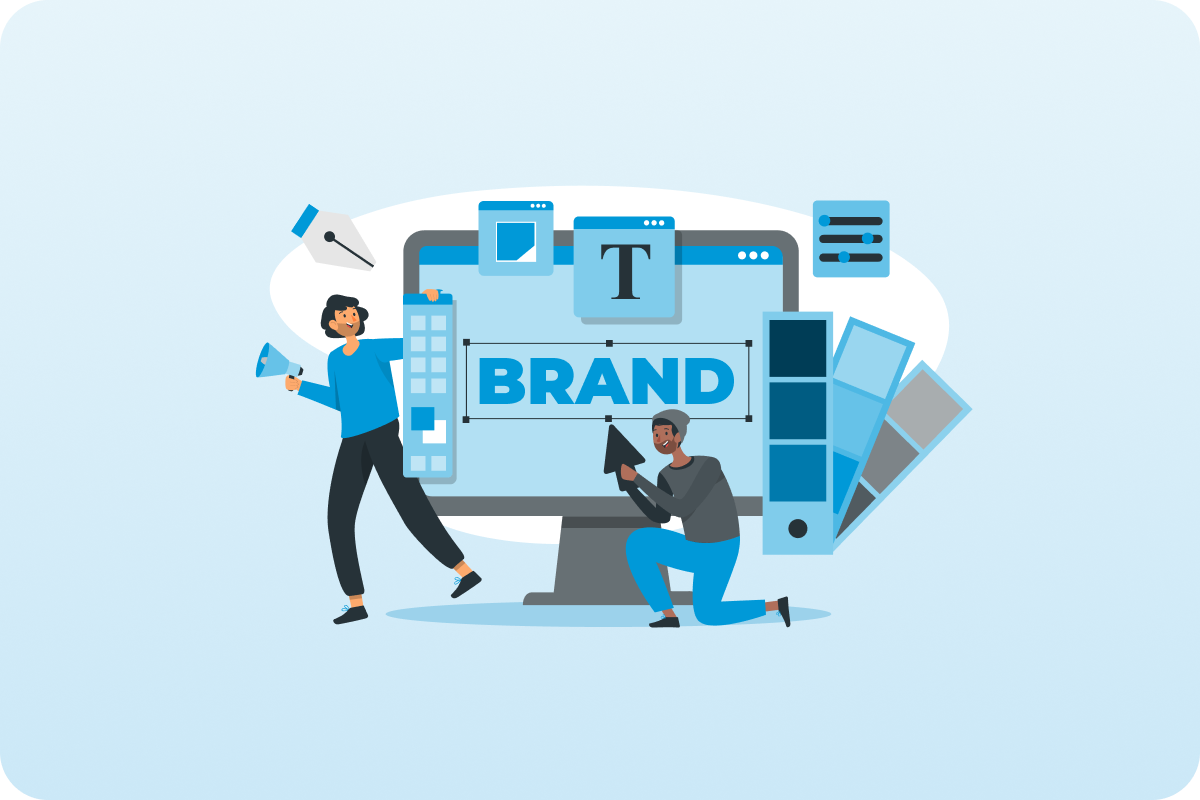 Brand assets in one central hub