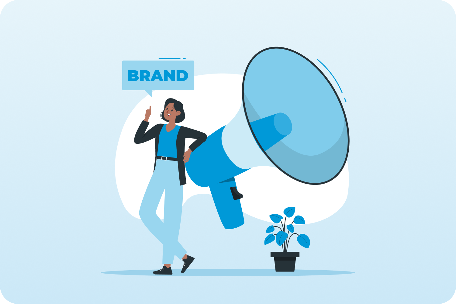 Branded communications in seconds
