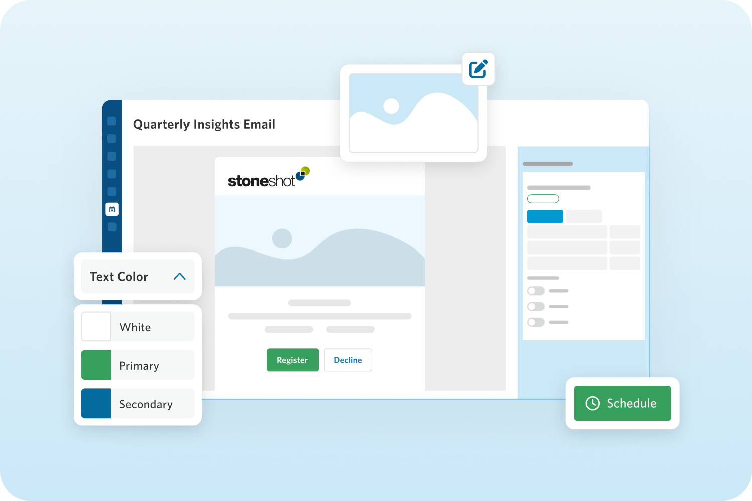 Create emails effortlessly