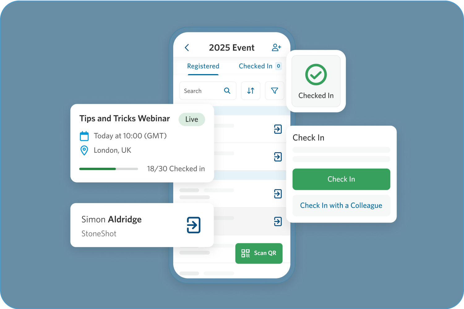 Event check-in