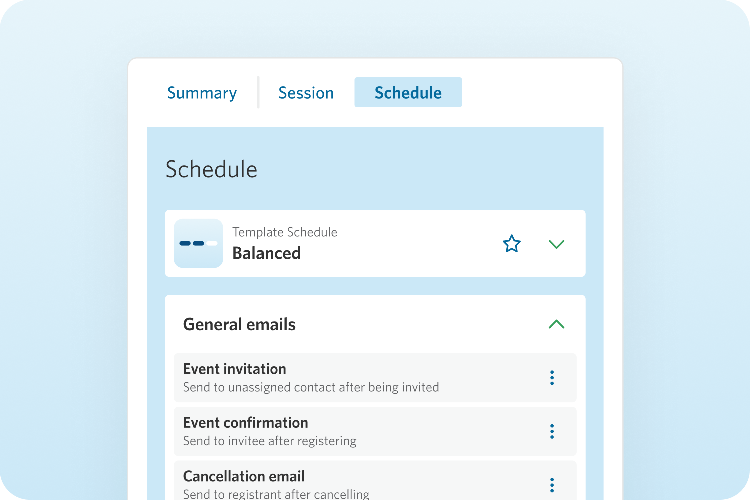 Scheduling and automation